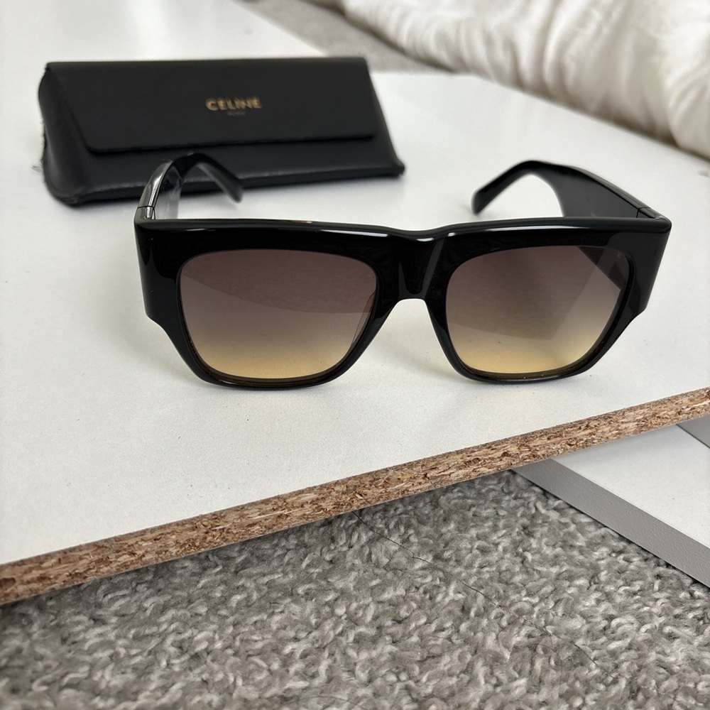 Celine Black Gradient Sunglasses